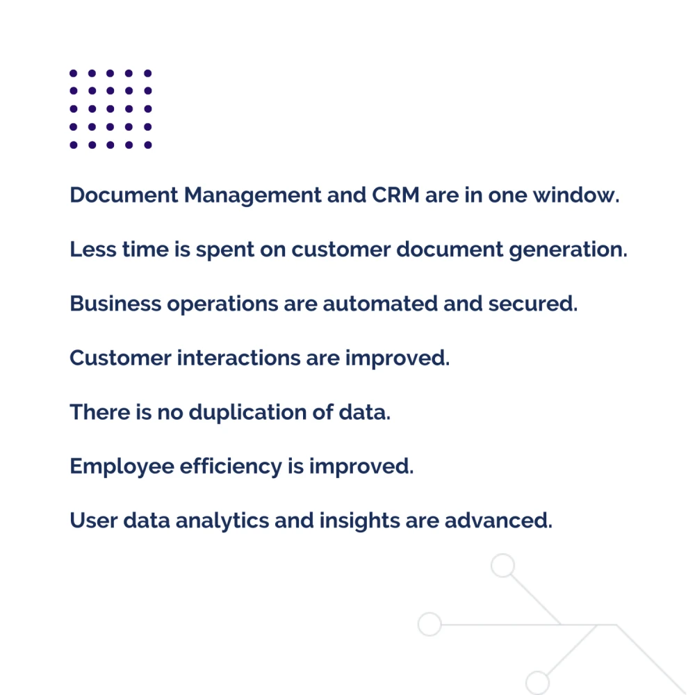 Benefits of Integrating Your CRM and Document Management System
