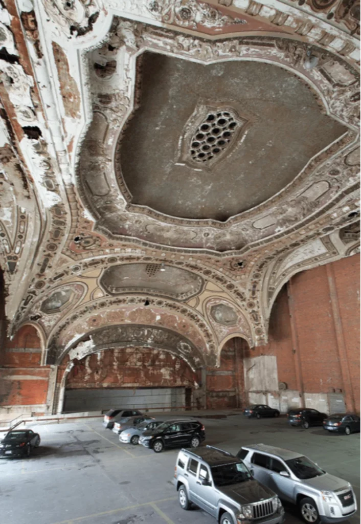 The Michigan Theatre today. Retrieved from the article of Matthew Lambros The Michigan Theatre 