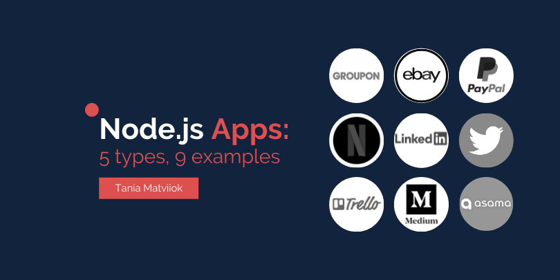 5 Types and 9 Examples of Applications You Can Build with Node.js