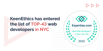 Keenethics accepts the title of one of the best web developers in New York сity