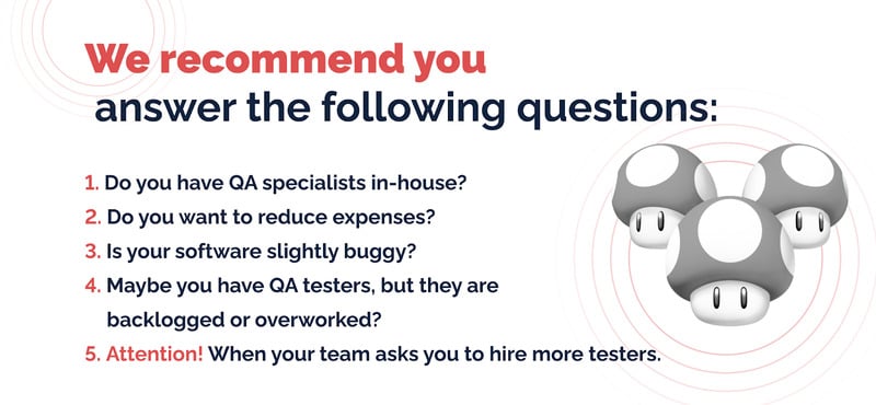 When it’s time to hire a QA team What are the hints