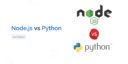 NodeJS vs Python