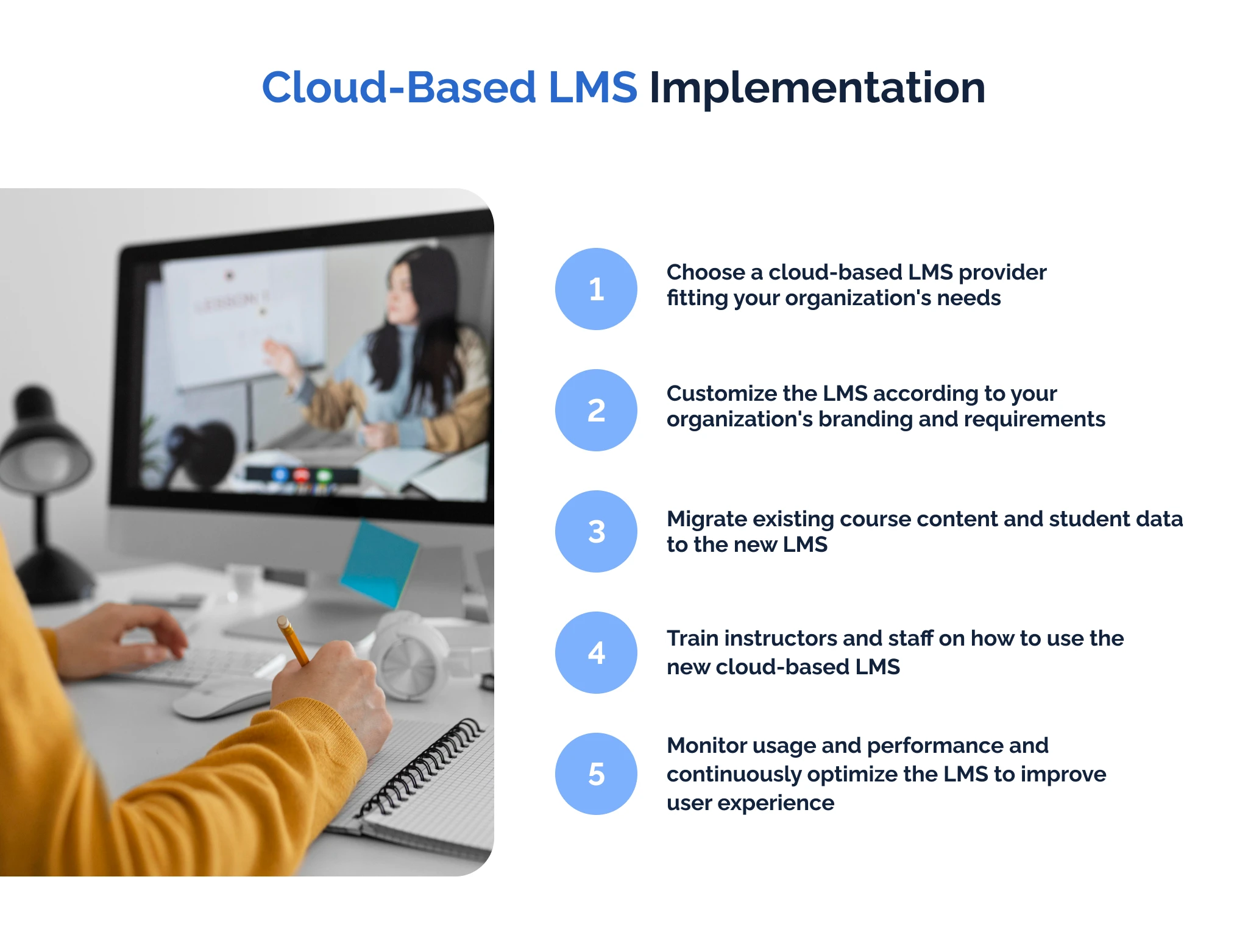 Cloud-based LMS implementation