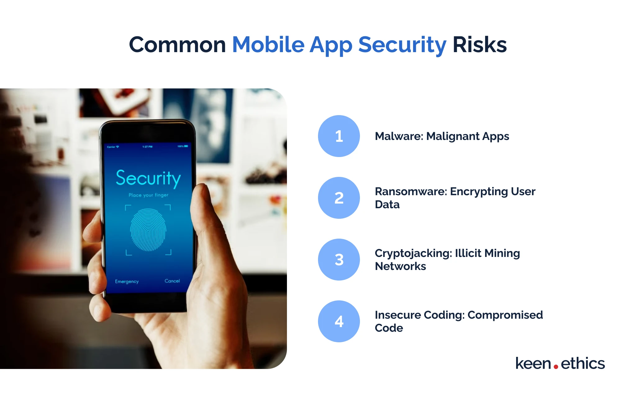 Common mobile app security risks