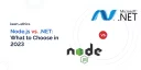 Node.js vs. .NET