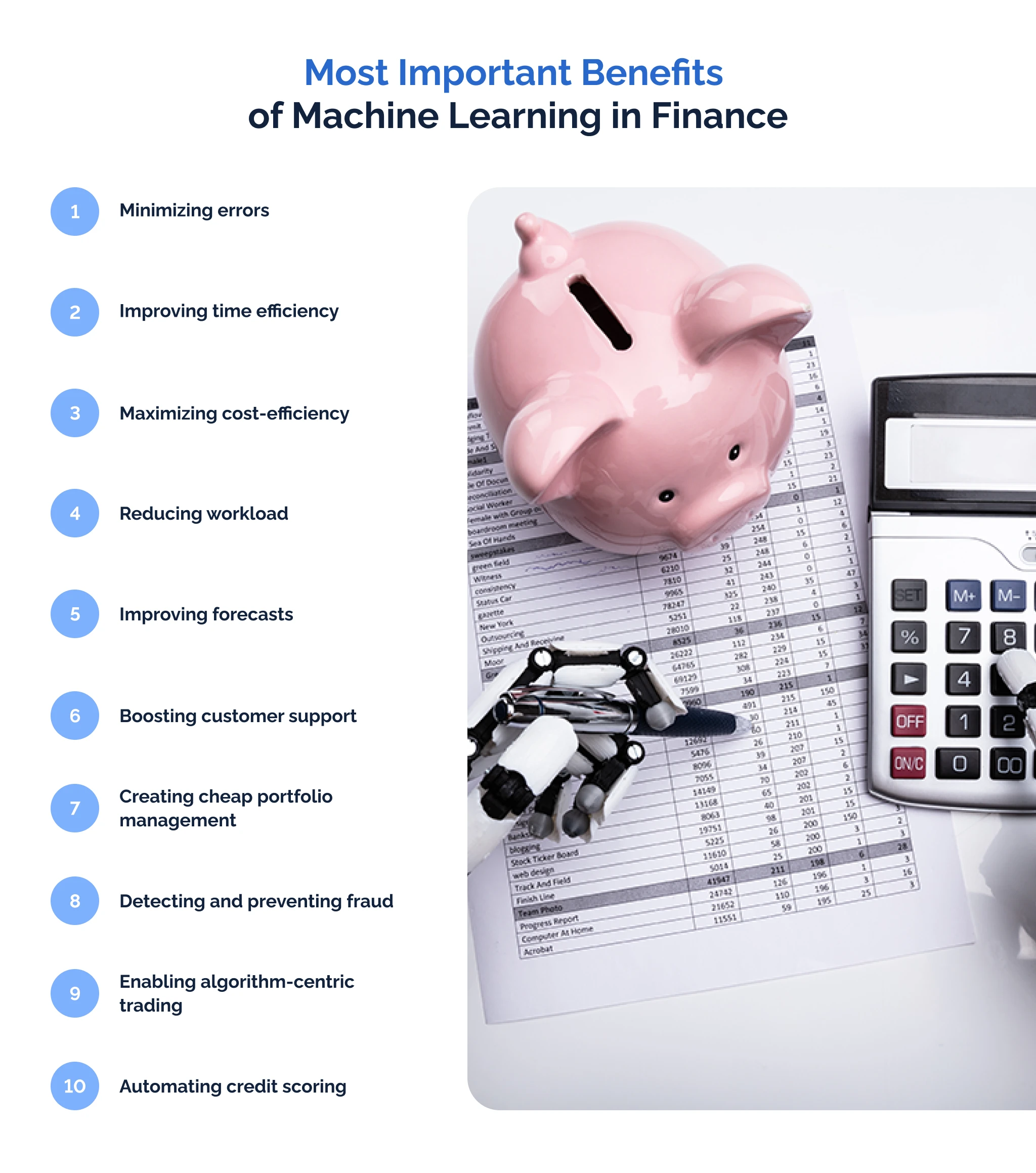 Most Important Benefits of Machine Learning in Finance