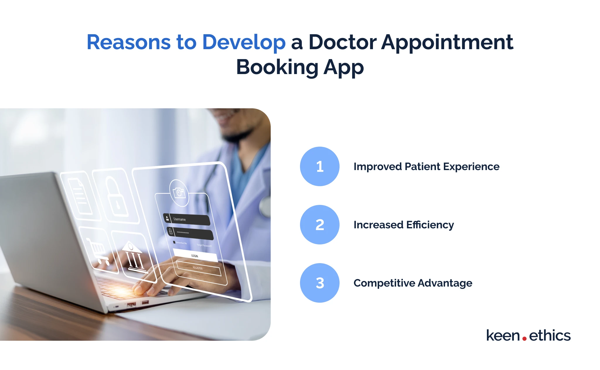 Reasons to develop a doctor appointment booking app