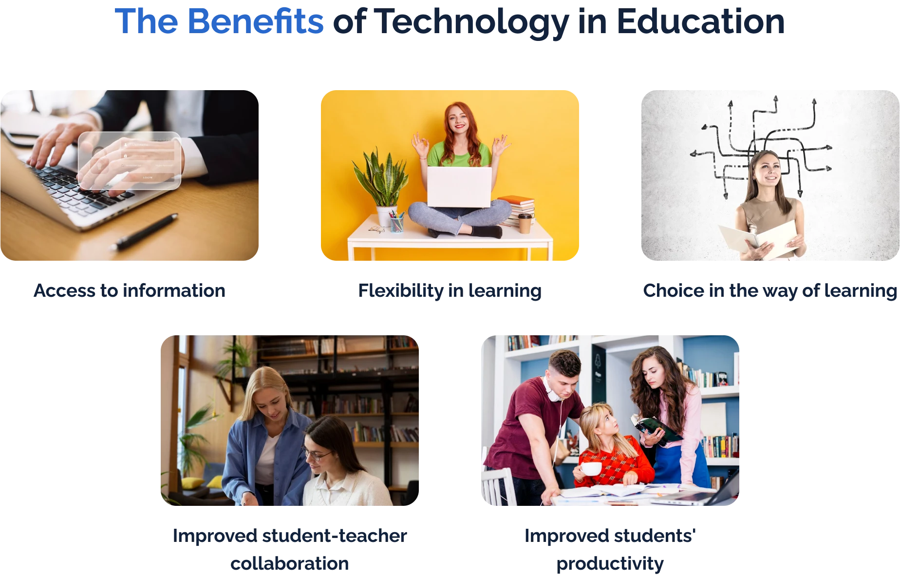 The benefits of technology in education