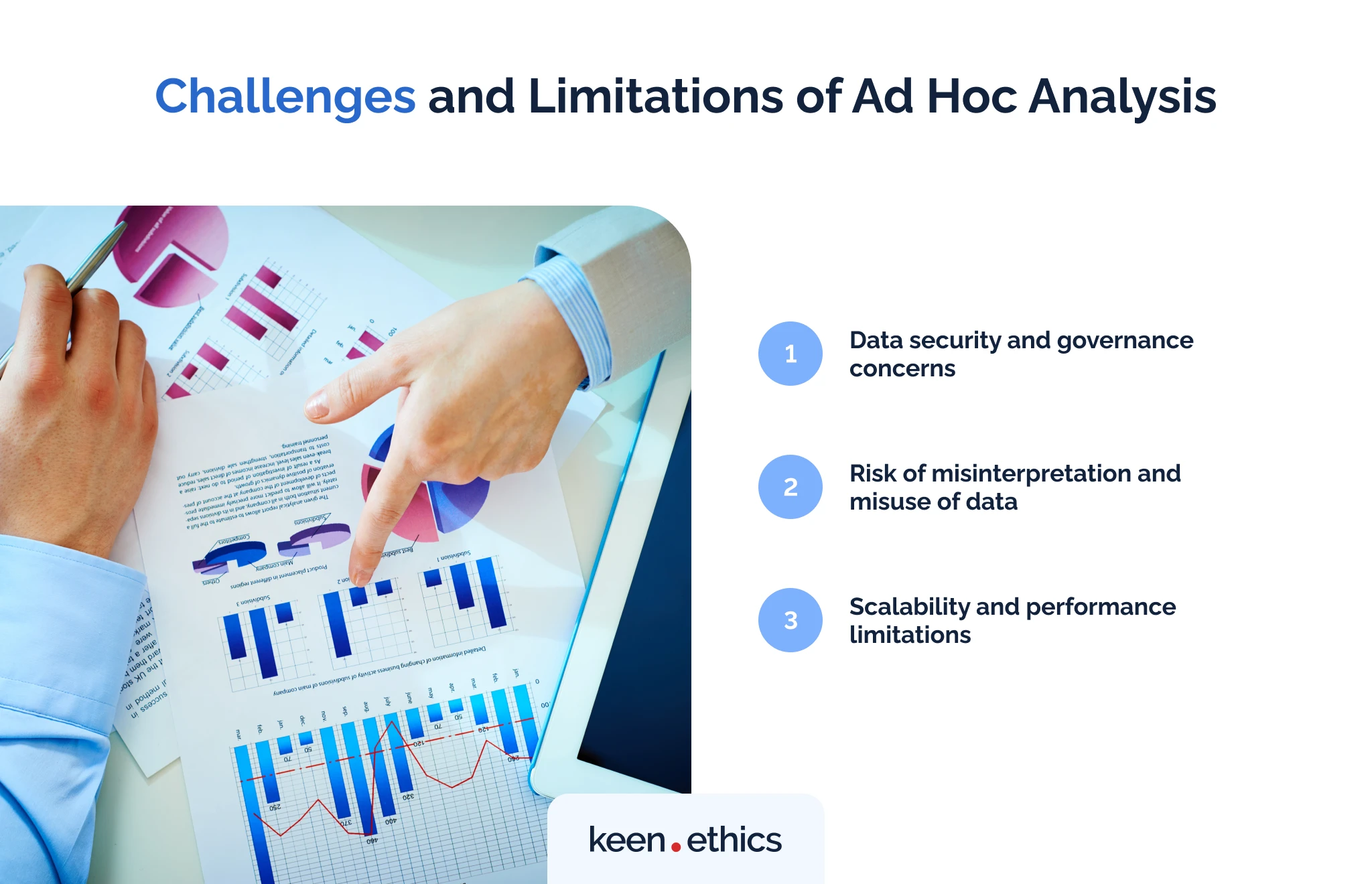 Challenges and limitations of ad hoc analysis