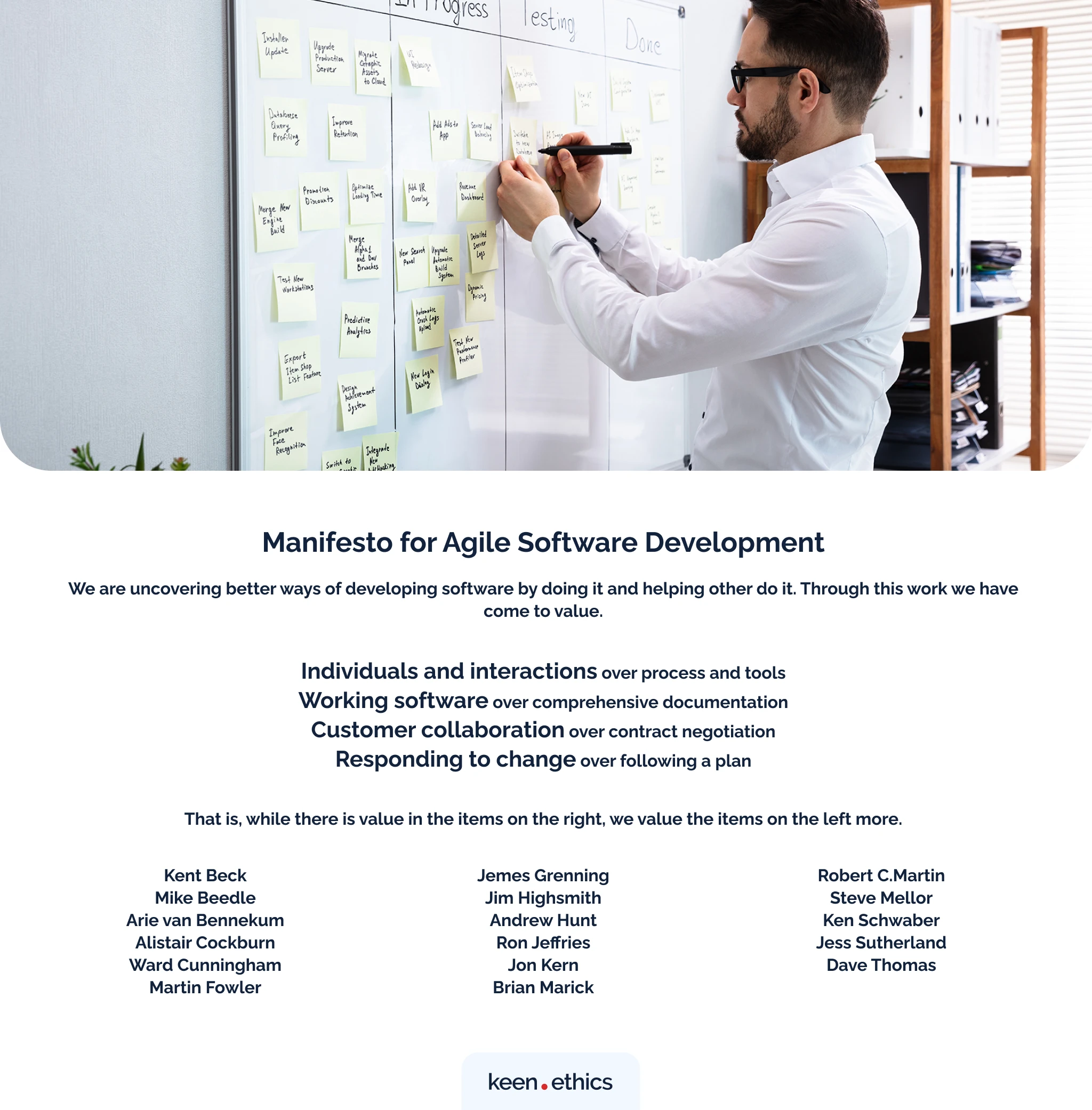 Manifesto for Agile software development