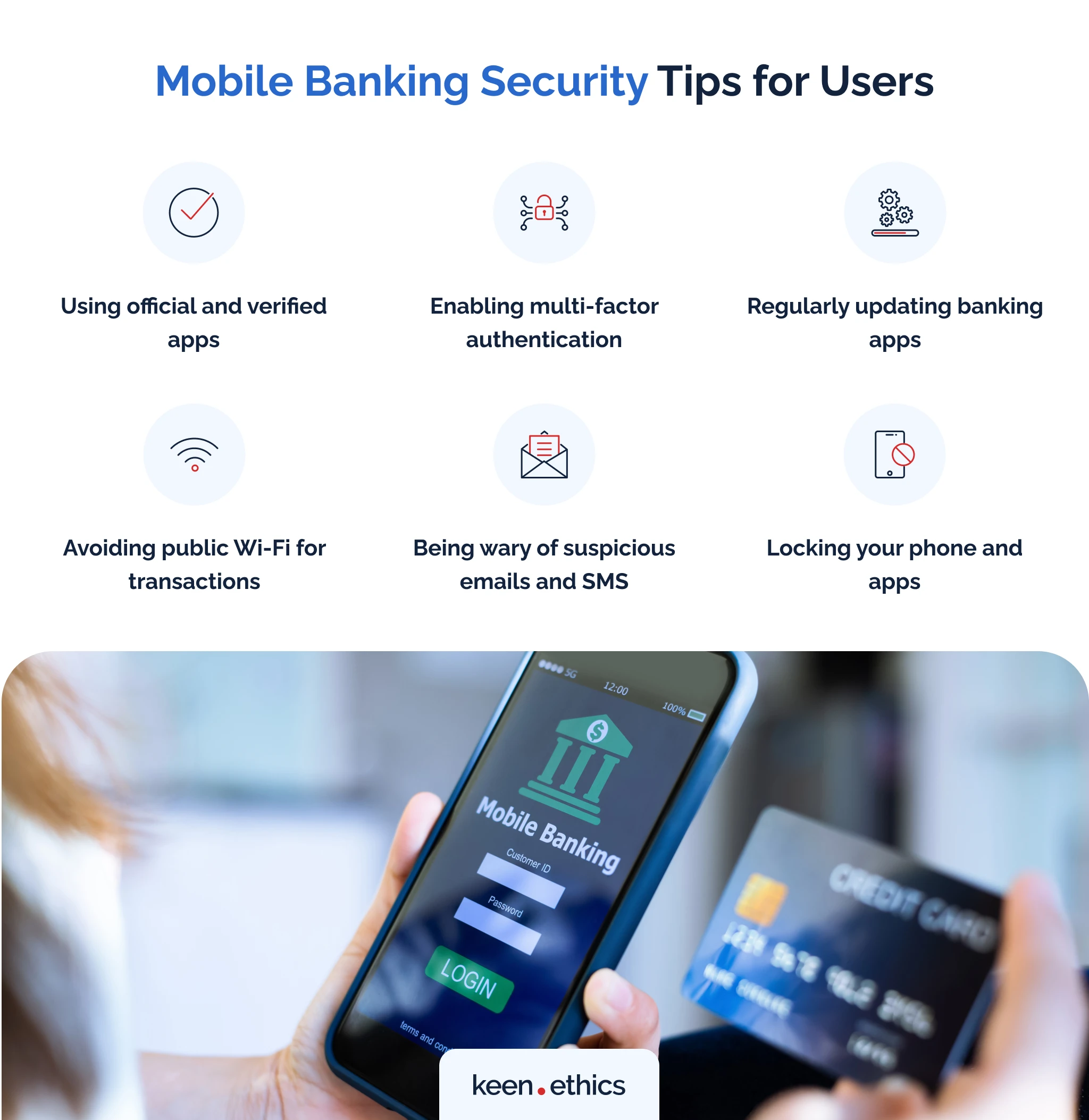 Mobile banking security tips for users
