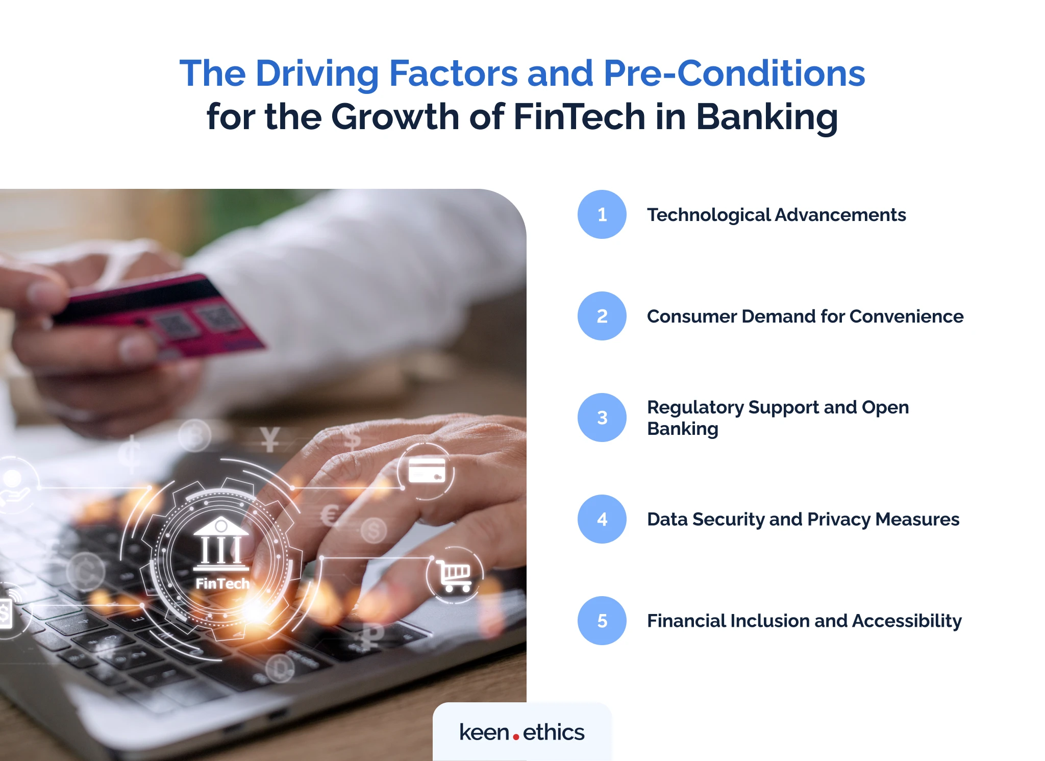 The driving factors and pre-conditions for the growth of fintech in banking