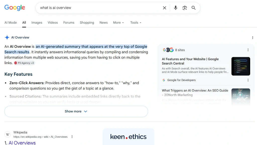 ai overview explanation